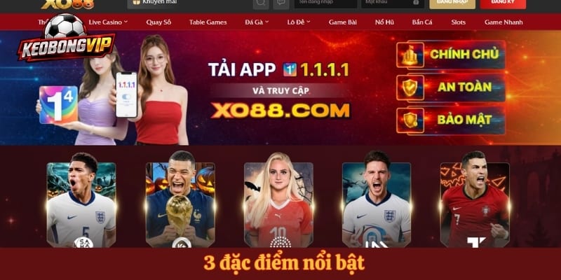 3 đặc điểm nổi bật