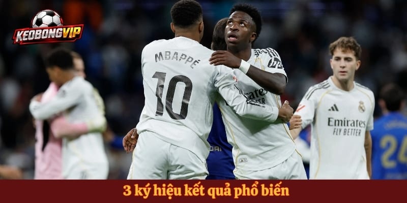 3 ký hiệu kết quả phổ biến