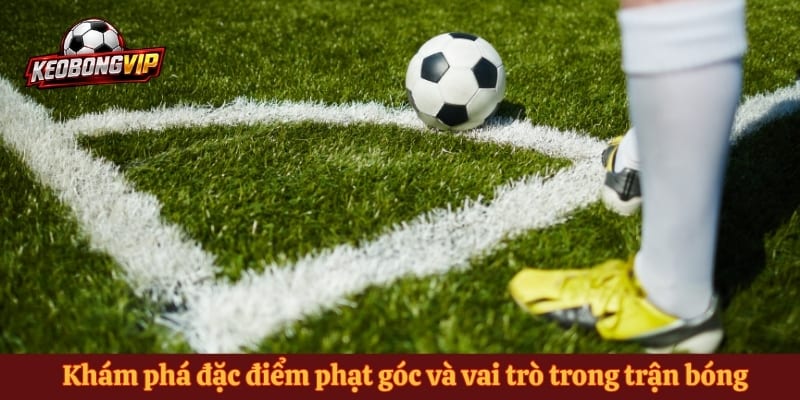 Khám phá đặc điểm phạt góc và vai trò trong trận bóng