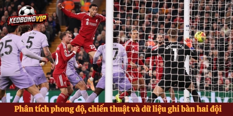 Phân tích phong độ, chiến thuật và dữ liệu ghi bàn hai đội